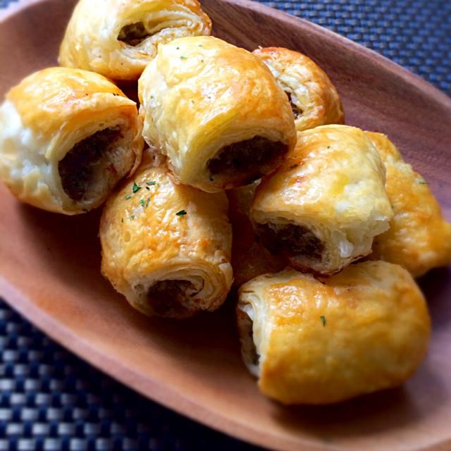 小腹が空いたら 冷凍パイシートで一口ミートパイ/Michiyo Shimizu